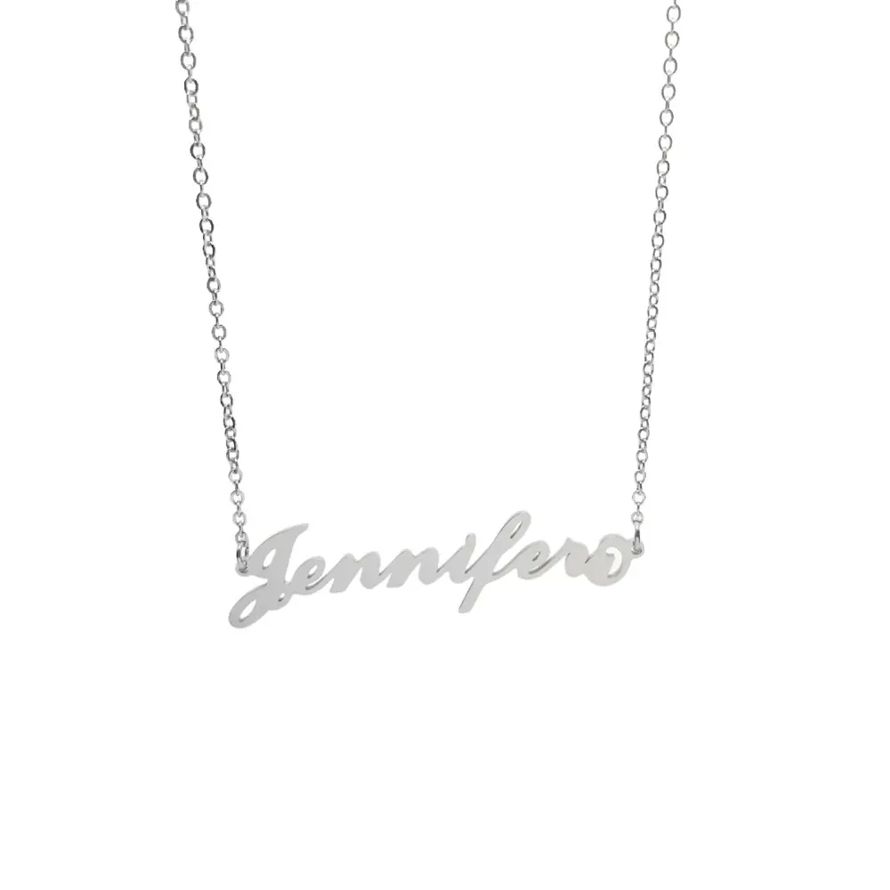 Collana con Nome - 180 Nomi in Acciaio - Collana con Nome - 180 Nomi in Acciaio