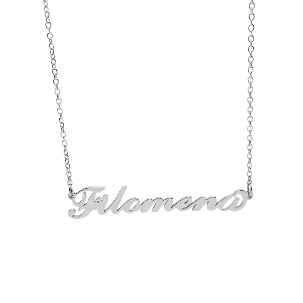 Collana con Nome - 180 Nomi in Acciaio - Collana con Nome - 180 Nomi in Acciaio