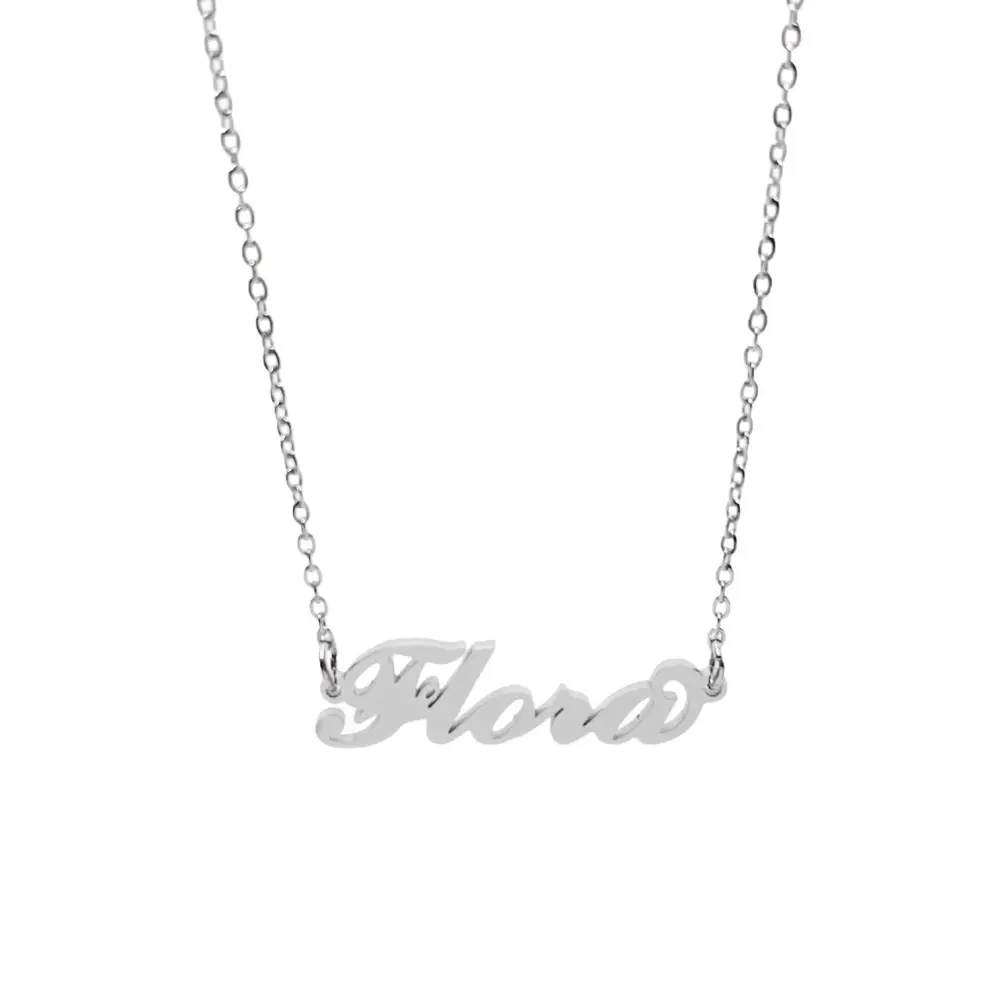 Collana con Nome - 180 Nomi in Acciaio - Collana con Nome - 180 Nomi in Acciaio