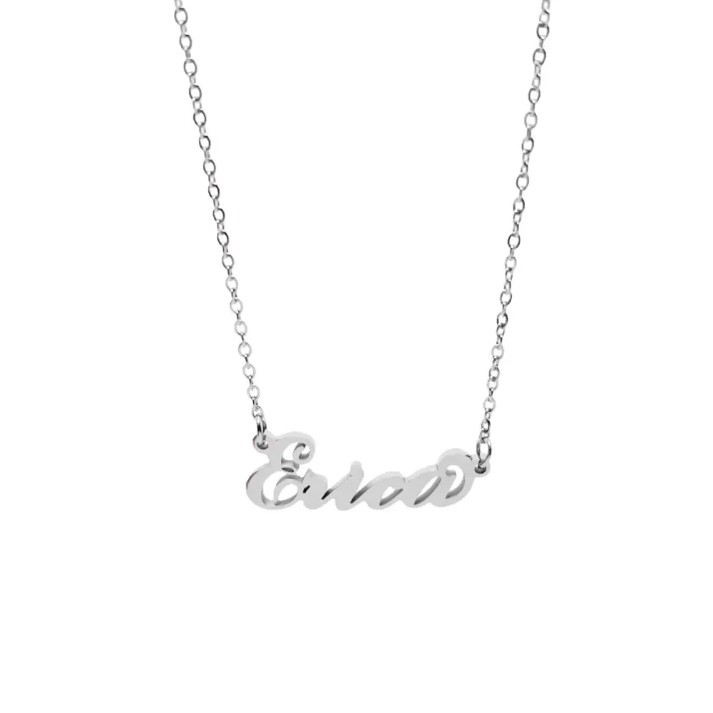 Collana con Nome - 180 Nomi in Acciaio - Collana con Nome - 180 Nomi in Acciaio