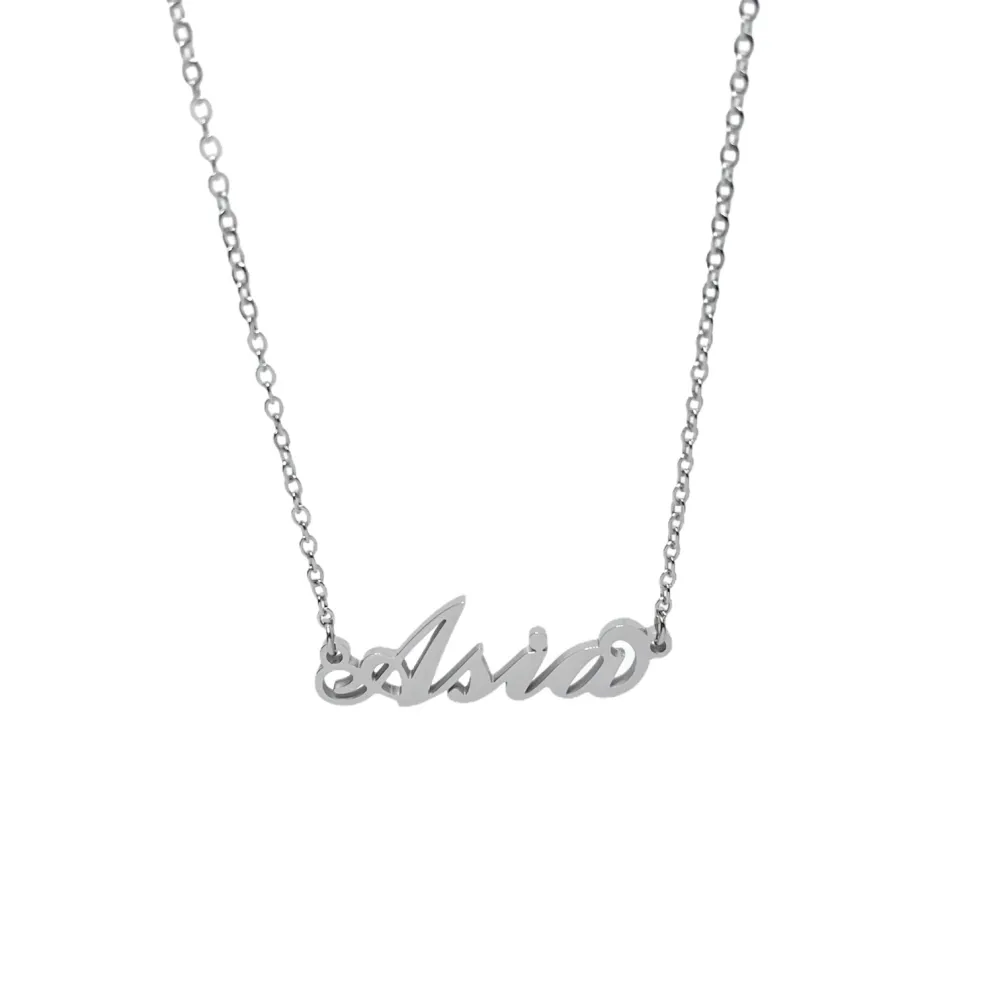 Collana con Nome - 180 Nomi in Acciaio - Collana con Nome - 180 Nomi in Acciaio