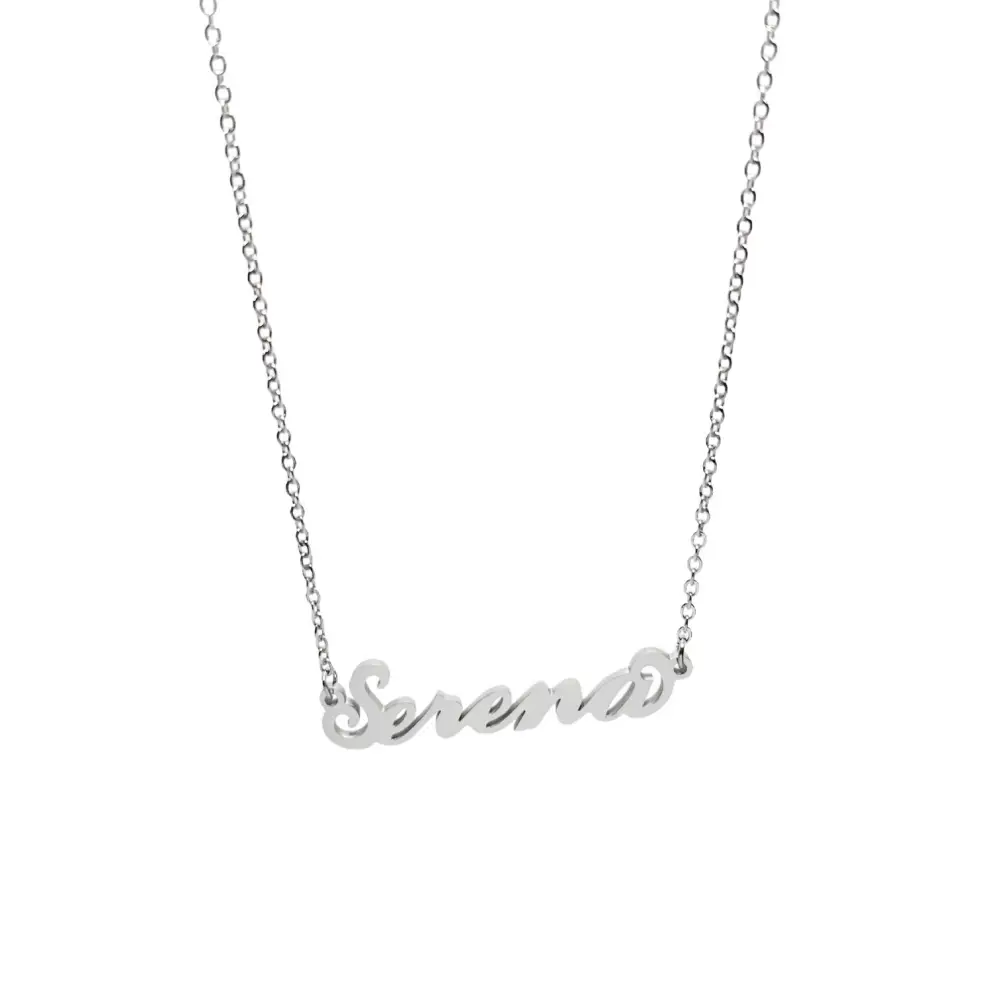 Collana con Nome - 180 Nomi in Acciaio - Collana con Nome - 180 Nomi in Acciaio