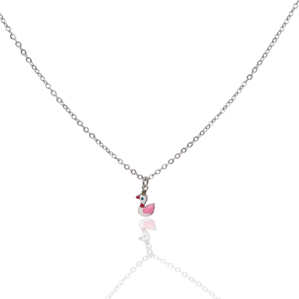 Soggetti Mix Smaltati da Bamba-24Pz Collane Corte in Acciaio - CPA-103-AA2226-2249N