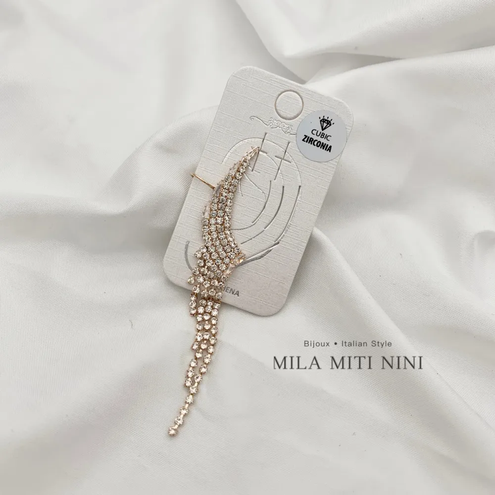 Strass-Earcuff con Zirconia - EAK-159-20458