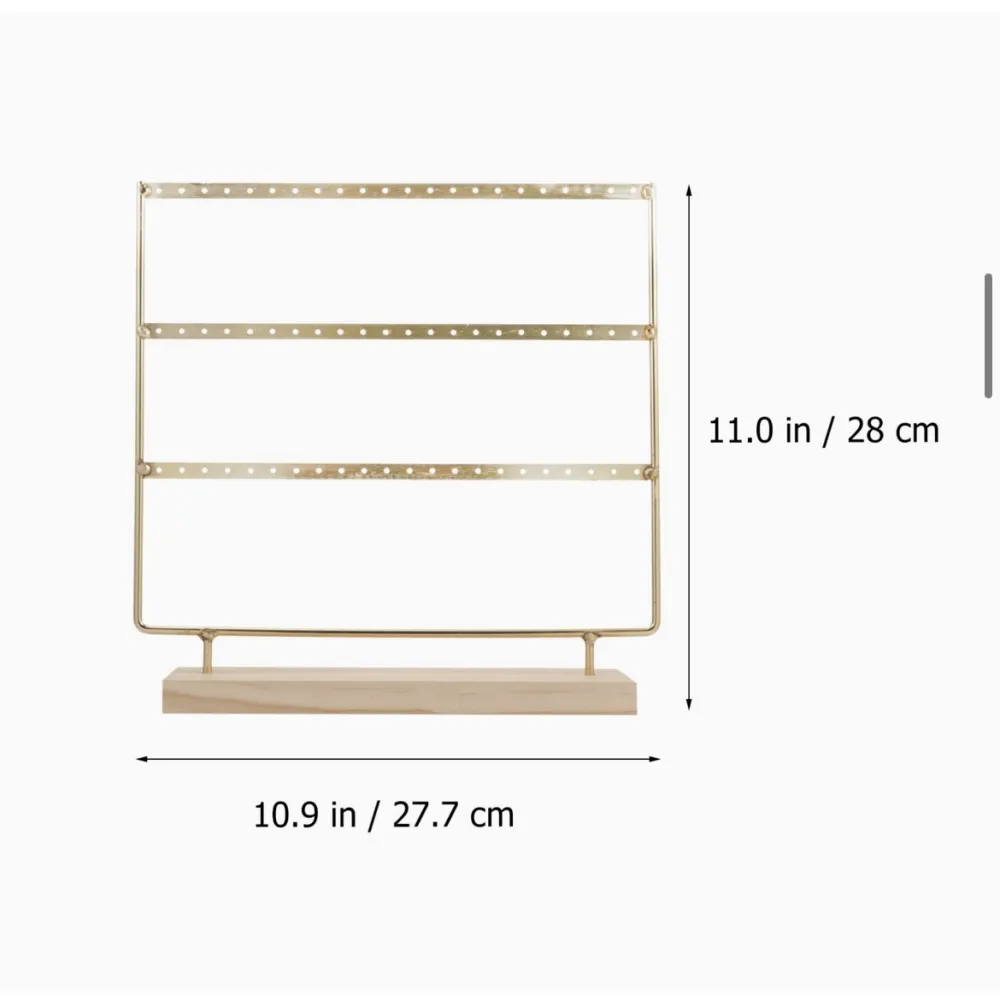 Espositore Grande 3  Piani Porta Orecchini per 36 Paia di Orecc - ESP-701-16