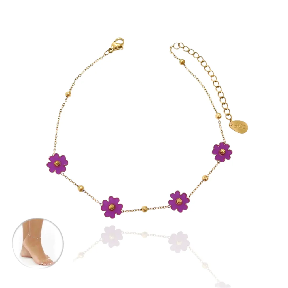 Fiore-Cavigliera in Acciaio - KAV-413-1265