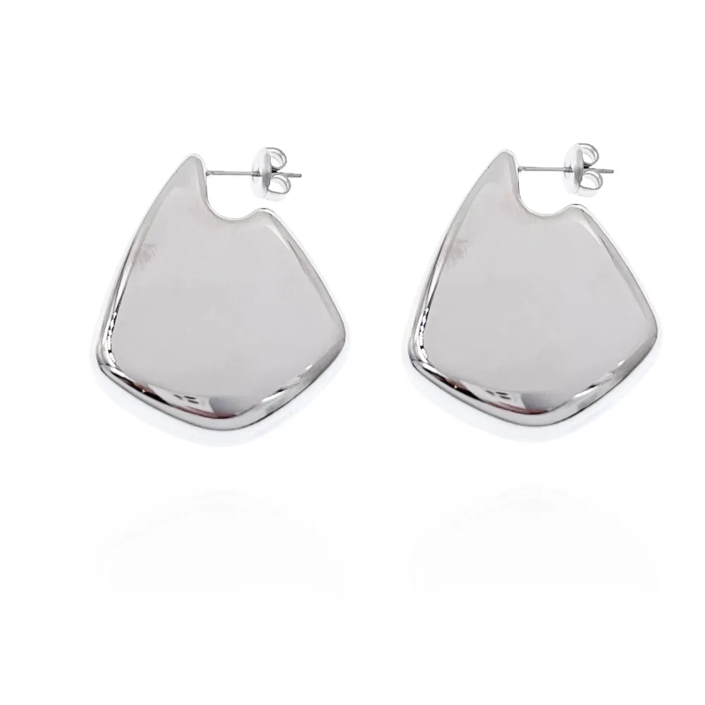 Orecchini Bombato-Orecchini in Acciaio - OAP-103-AA4307E