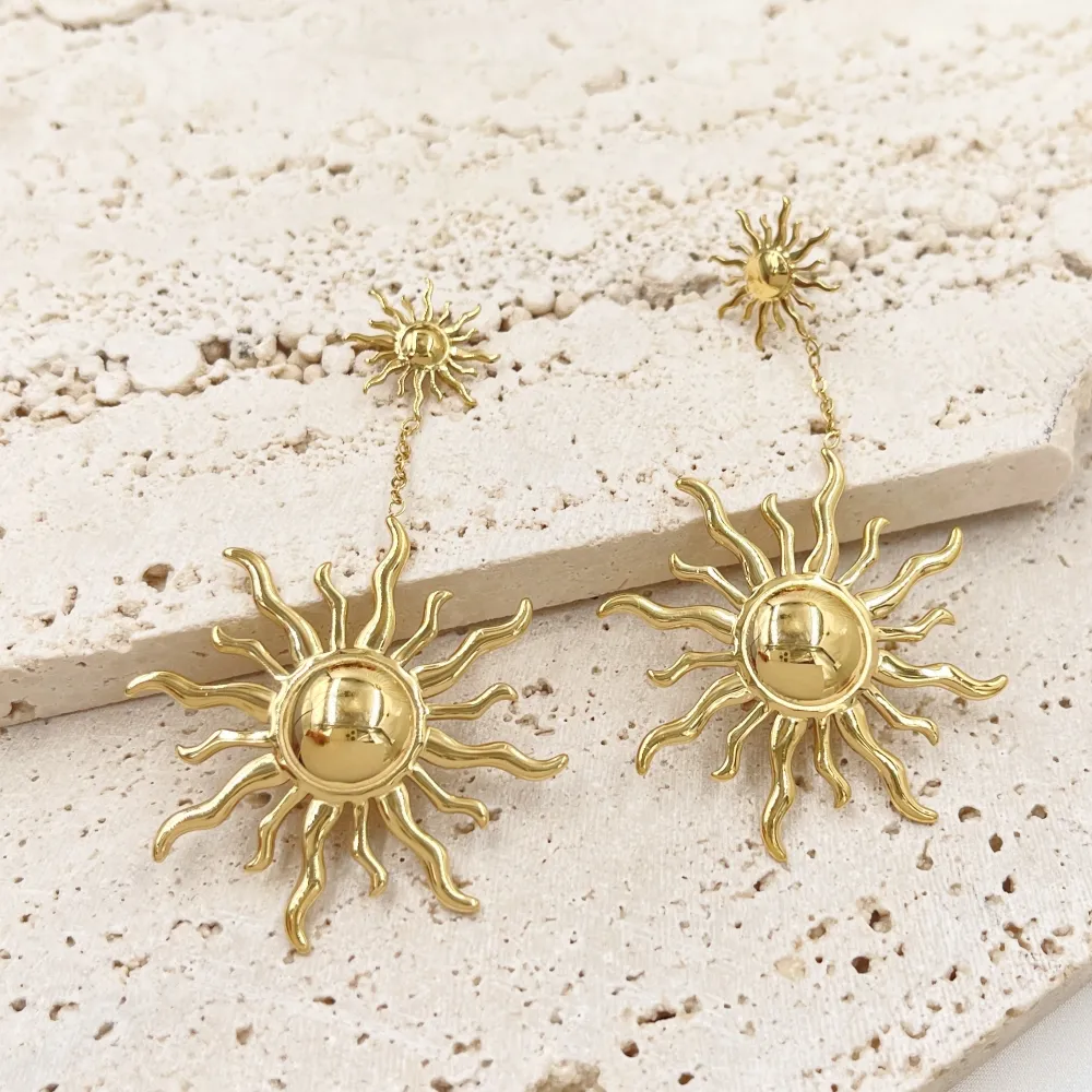 Sole-Orecchini in Acciaio - OAP-413-2422