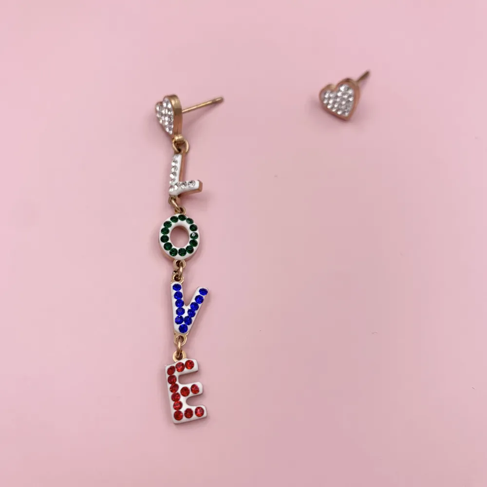 OAP6838-Cuore Love- Orecchini in Acciaio - OAP6838-Cuore Love- Orecchini in Acciaio