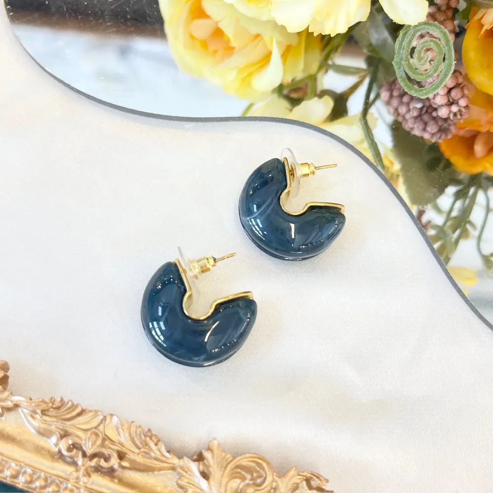 Cerchio-Orecchini in Acciaio - OAP-732-430