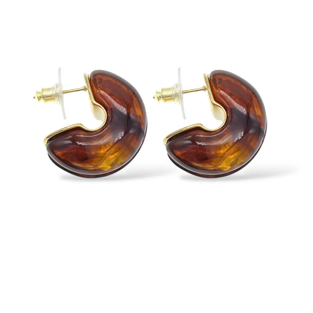 Cerchio-Orecchini in Acciaio - OAP-732-430