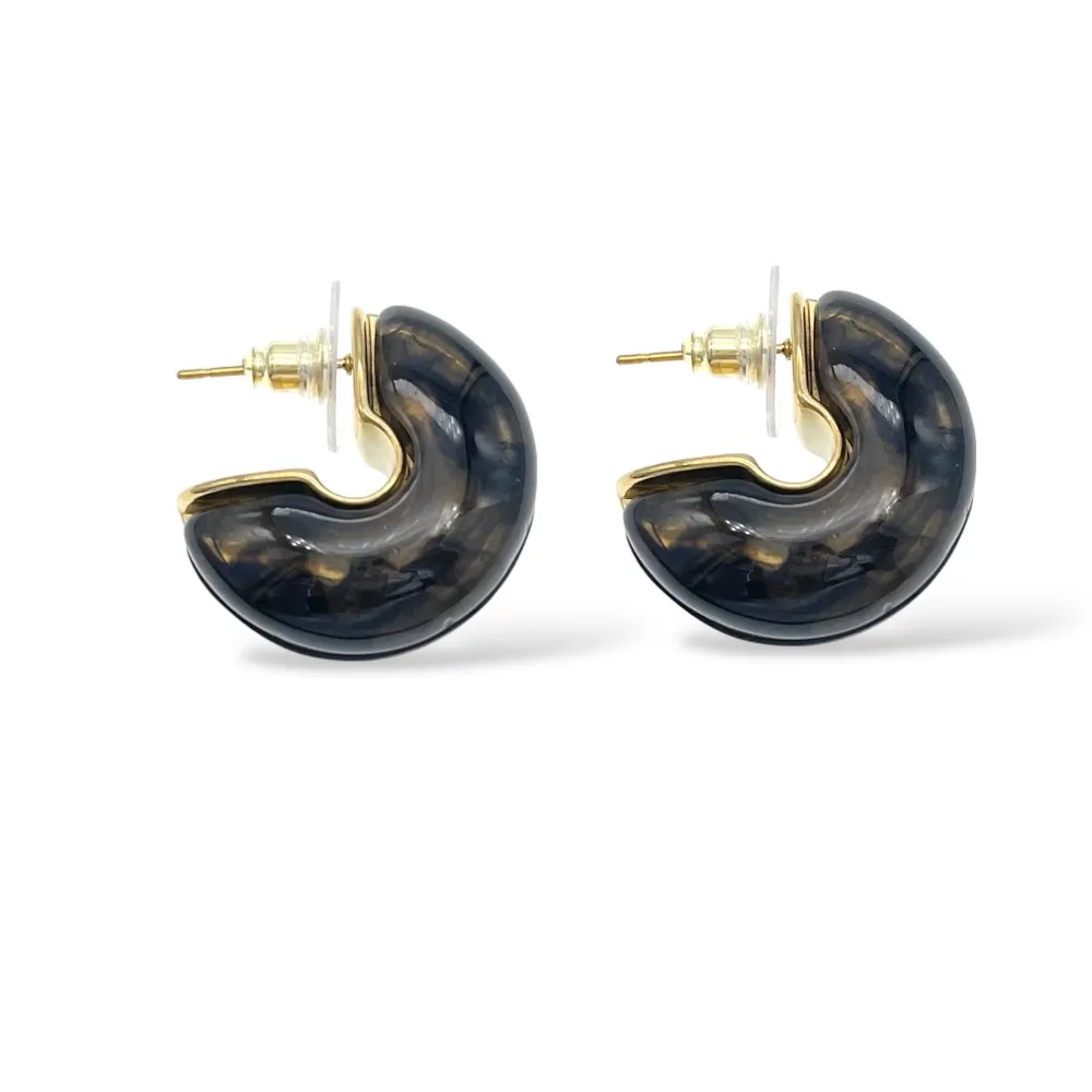 Cerchio-Orecchini in Acciaio - OAP-732-430