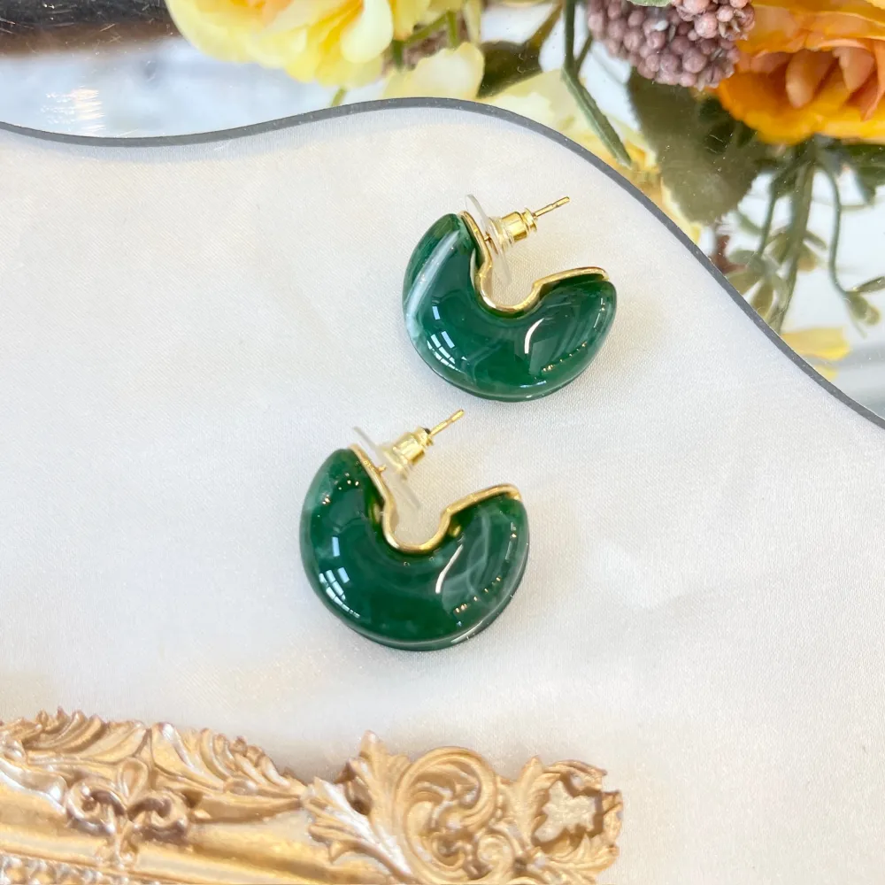 Cerchio-Orecchini in Acciaio - OAP-732-430