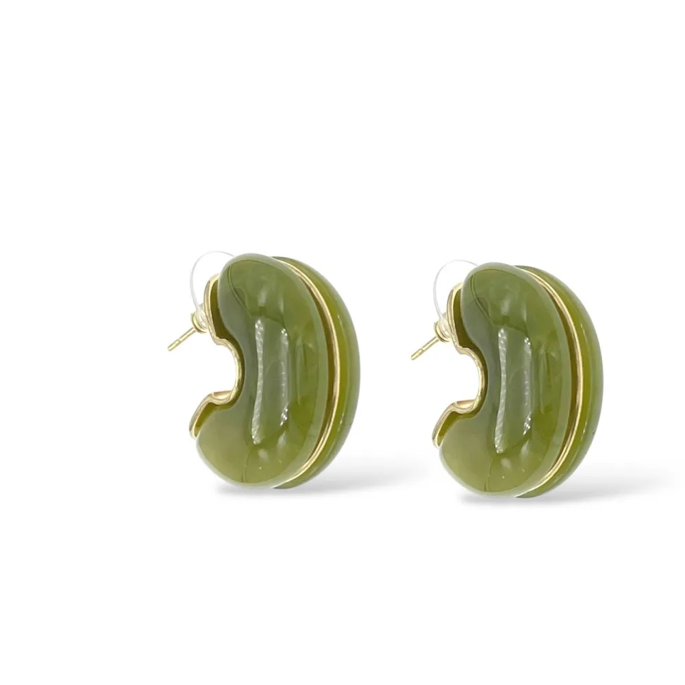 Cerchio-Orecchini in Acciaio - OAP-732-430