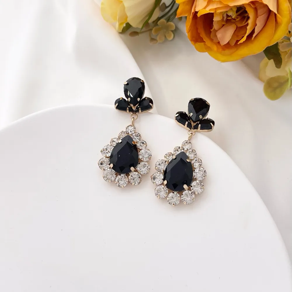 Goccia Pendente-Orecchini a Clip - OMK-520-L24