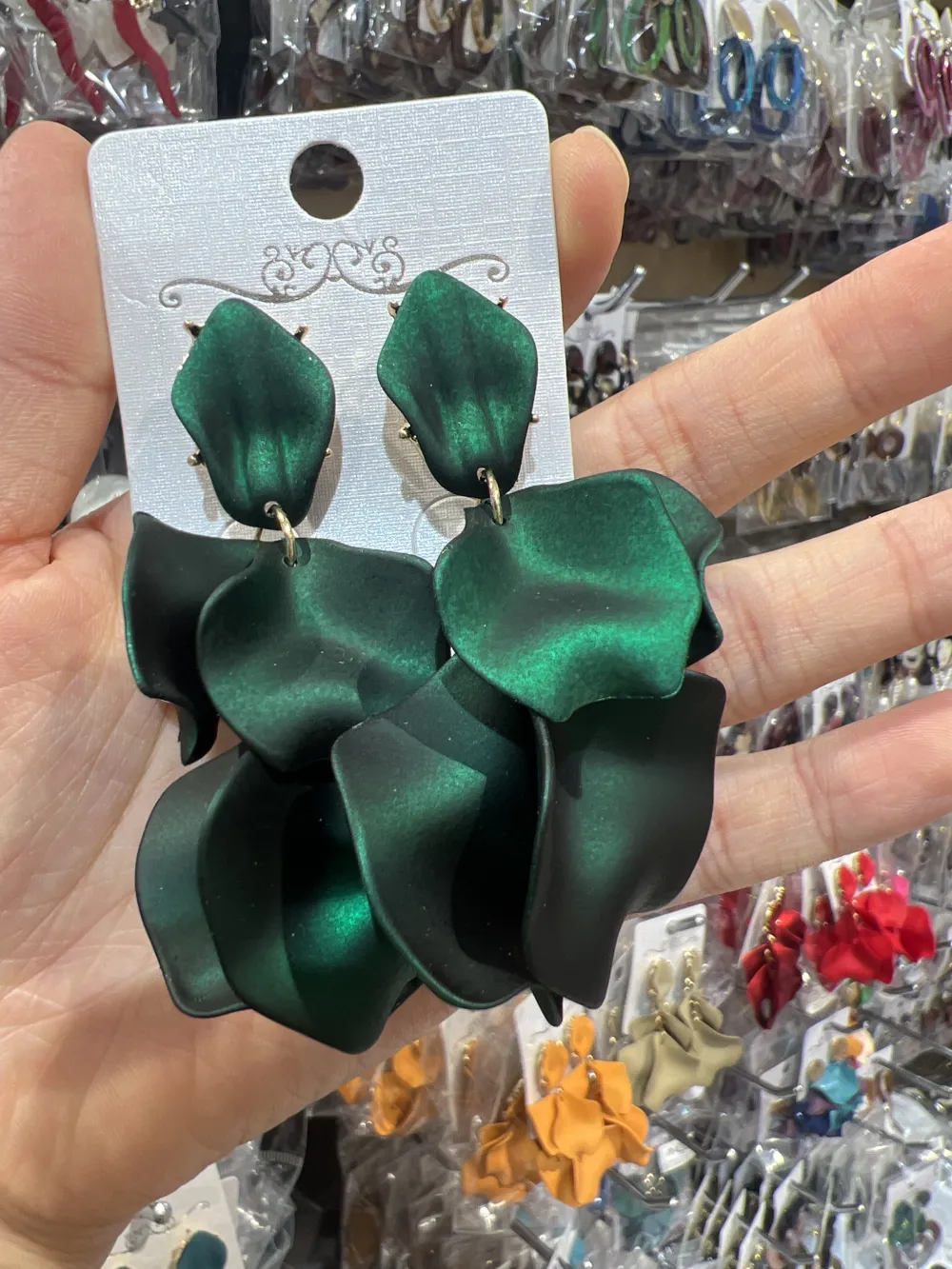 Petali -Orecchini Moda - OMM-520-L27 Petali