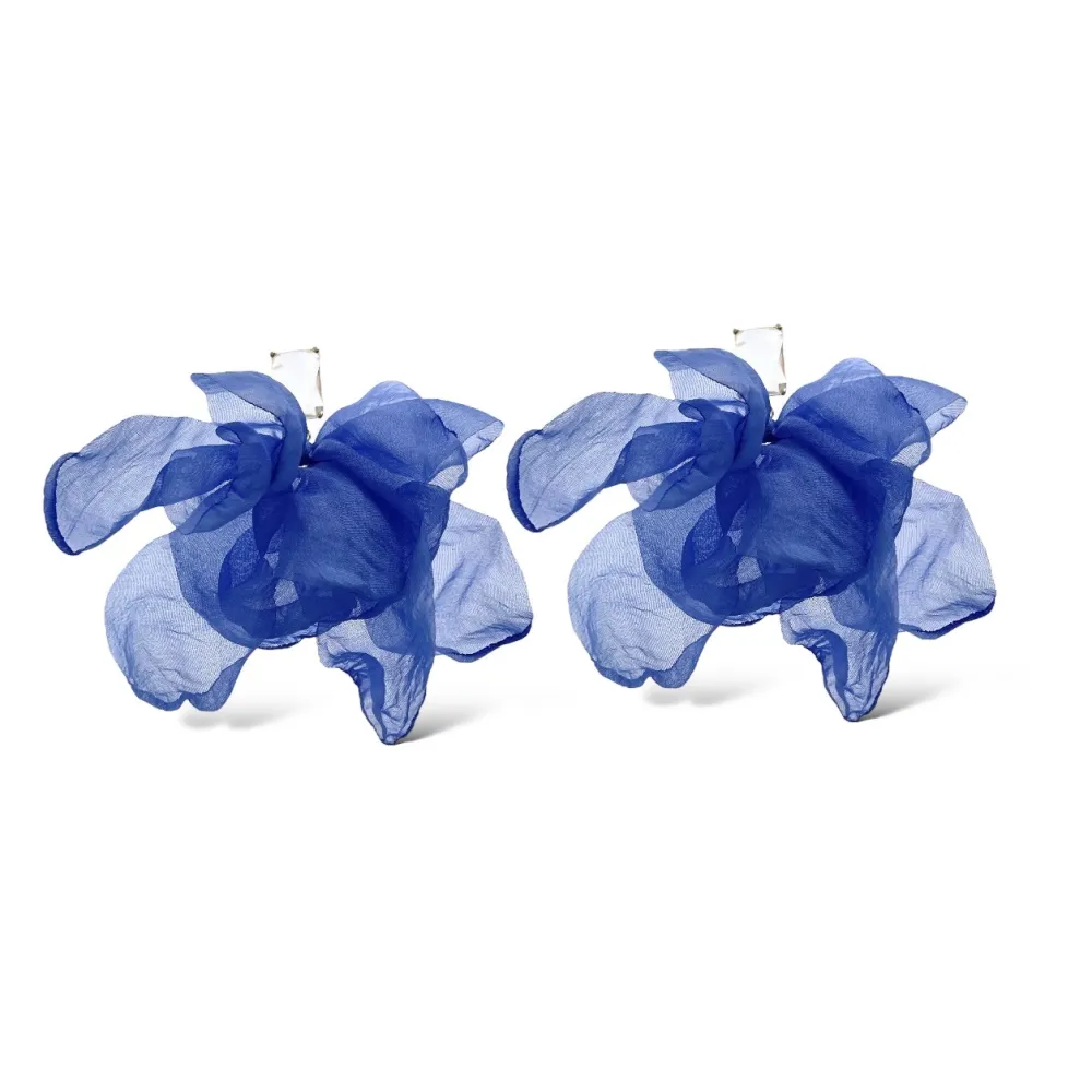 Punto Luce con Petali  -Orecchini Moda - OMM-769-02