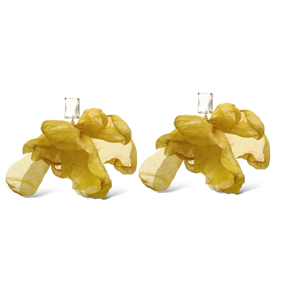 Punto Luce con Petali  -Orecchini Moda - OMM-769-02