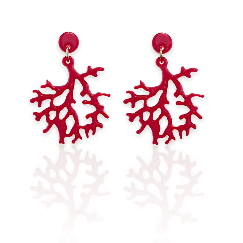 Forma Corallo-Orecchini Moda - OMM-8432