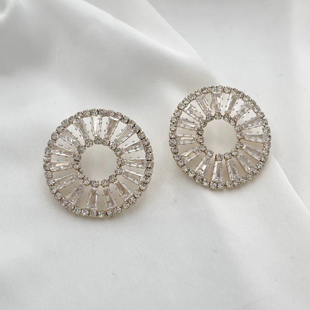 Tondo con Zirconia-Orecchini con Zirconia - OMZ-506-252