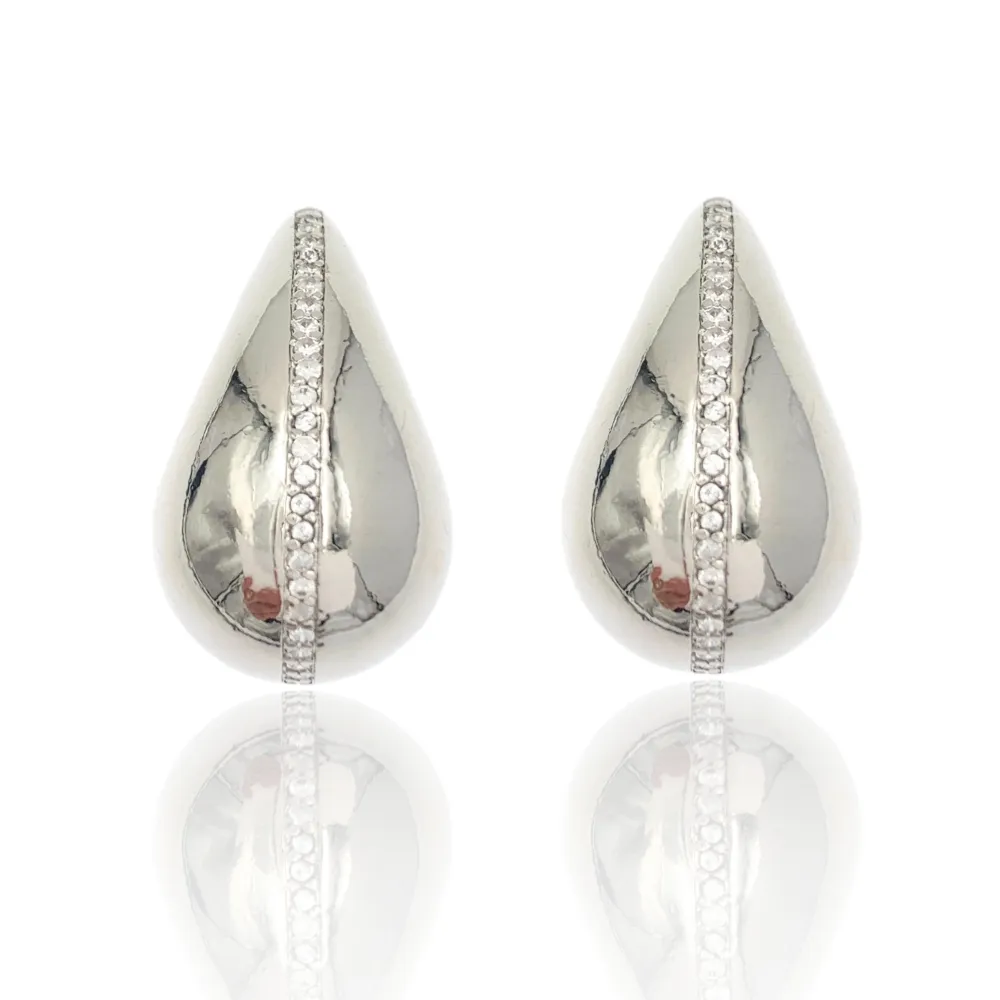 Goccia Grande-Orecchini con Zirconia - OMZ-520-L53