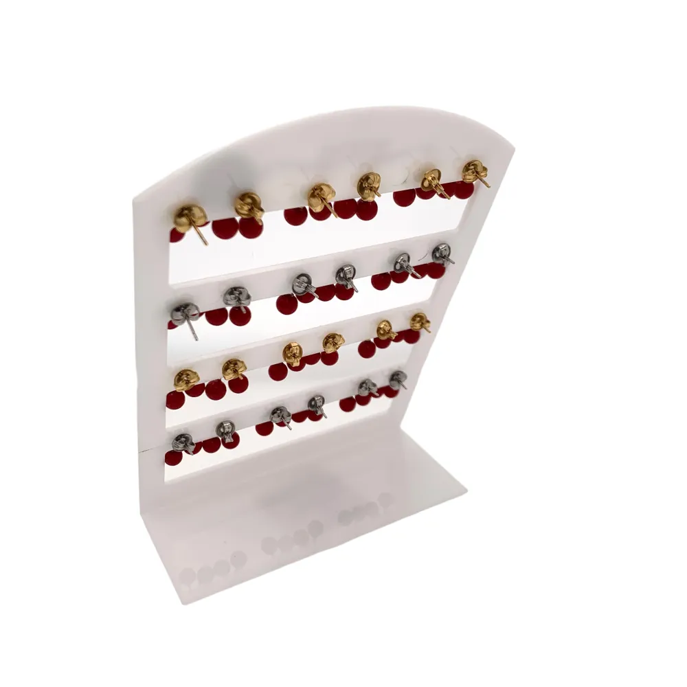 Ciliegia-12Paia Orecchini in Acciaio - OPA-103-AA4531E