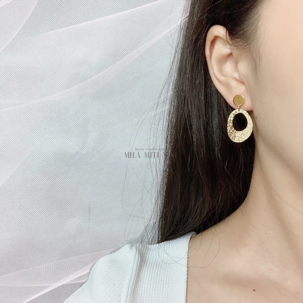 OPA7741-Pendenti Misto-18 Paia Orecchini in Acciaio + Espositor - OPA104-SD-139-Pendenti Misto-18 Paia Orecchini in Acciaio