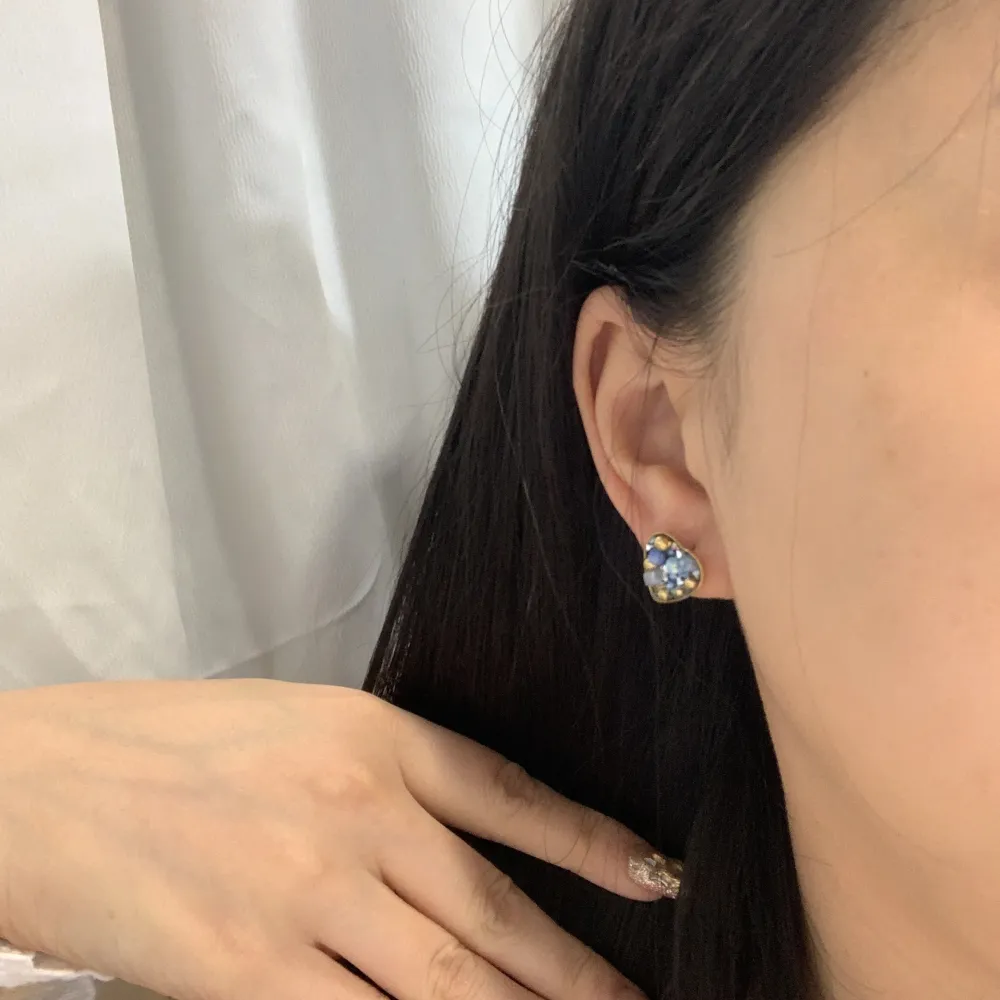 Quadrato Farfalla Quadrifoglio-36 Paia Orecchini a Lobo in Acciaio - OPA-732-230