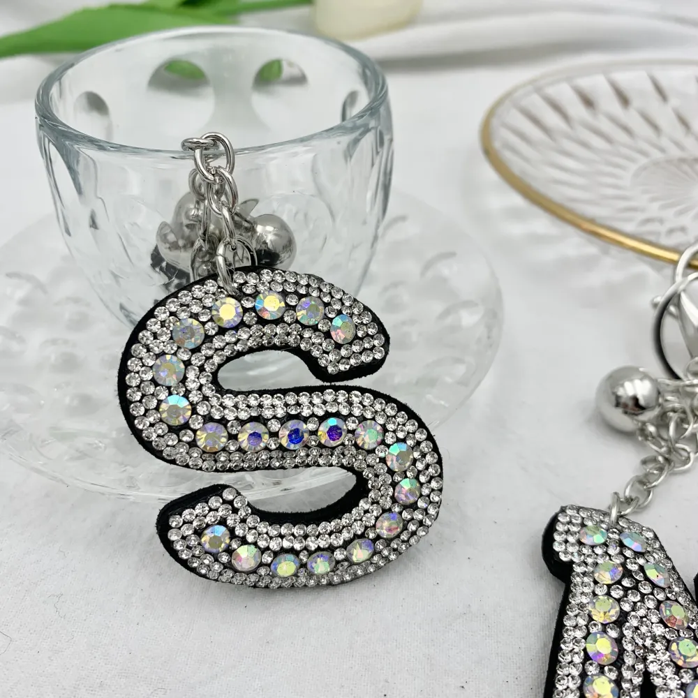Iniziale con Strass-Portachiave Moda - PKM-146-154