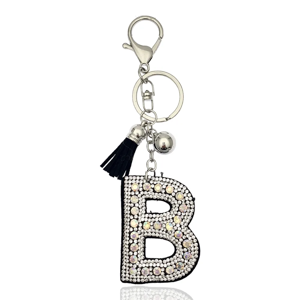 Iniziale con Strass-Portachiave Moda - PKM-146-154