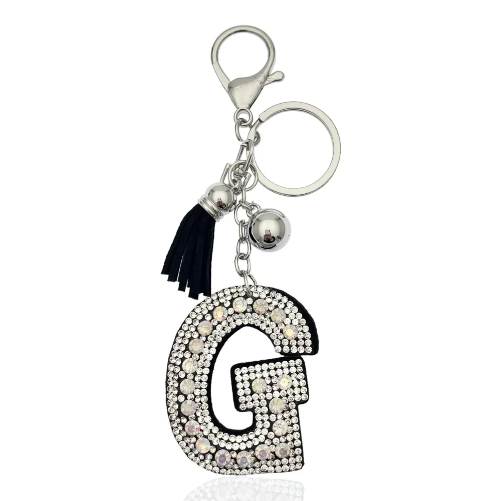 Iniziale con Strass-Portachiave Moda - PKM-146-154
