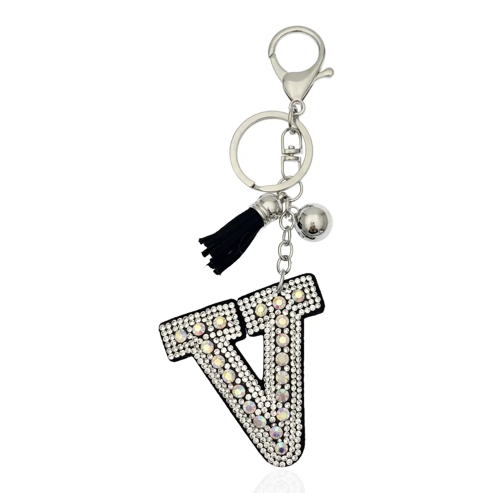 Iniziale con Strass-Portachiave Moda - PKM-146-154