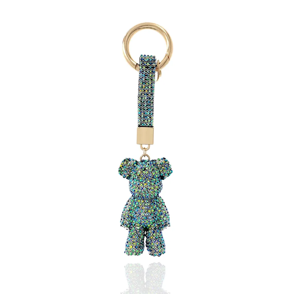 Orsetto con Strass-Portachiavi Moda - PKM-706-03