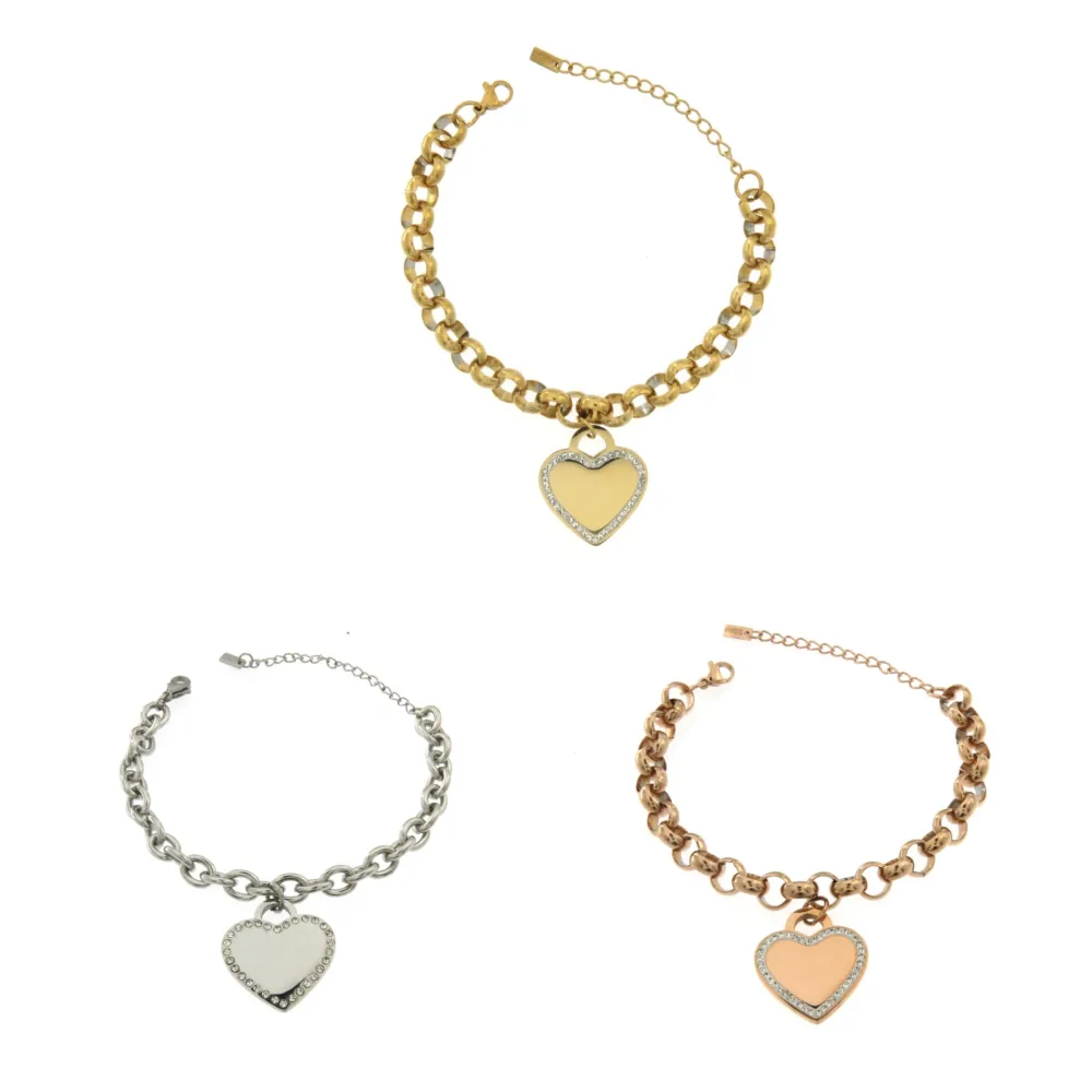 BAC5990-Cuore-Bracciali in Acciaio con Chiusura_2
