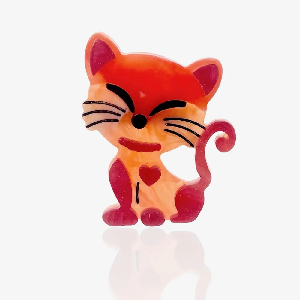 Gatto-Spilla in Resina - SPM-121-40
