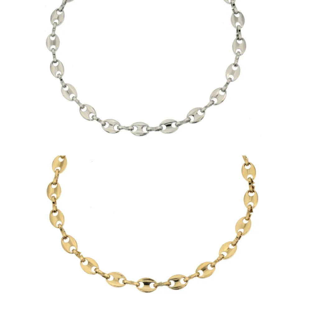 BAC-Caffè 5373 - Bracciale a Catena in Acciaio_2