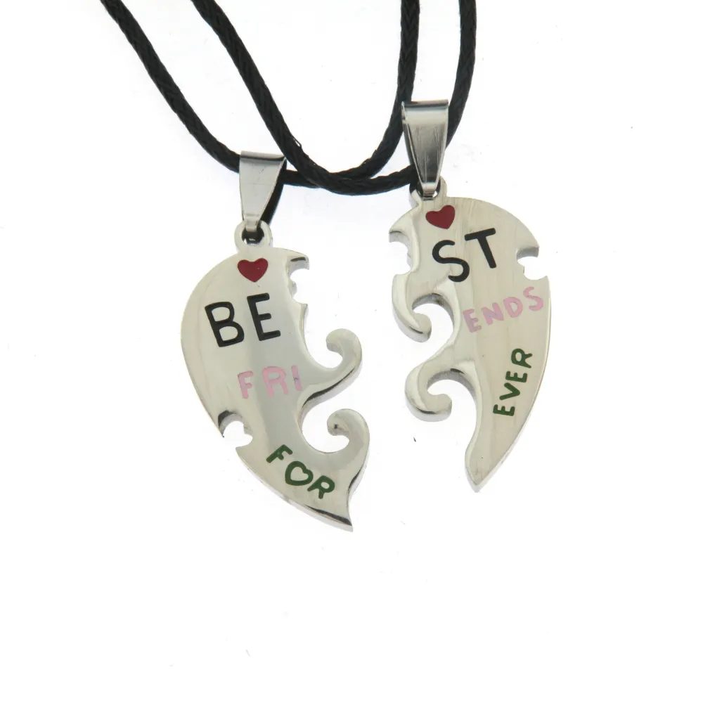 Best Friend Cuore - Collana Doppia_Acciaio_2