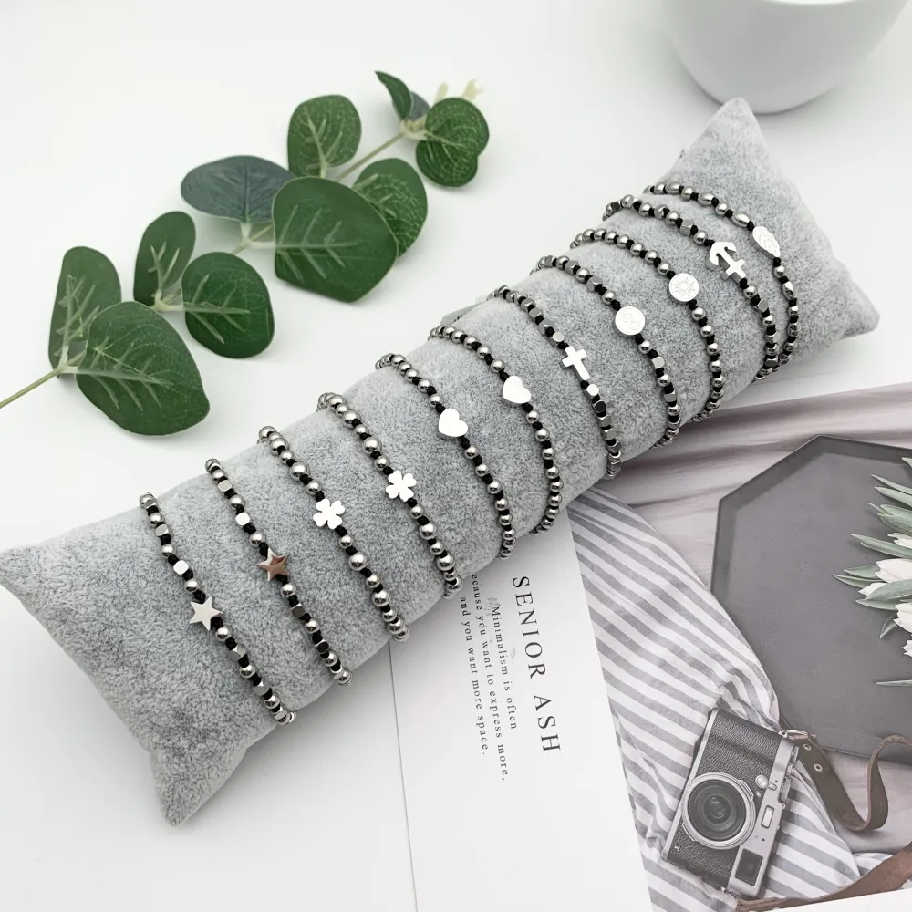 BPA7654-Nodo Mix-12 Pz Bracciali in Acciaio_2