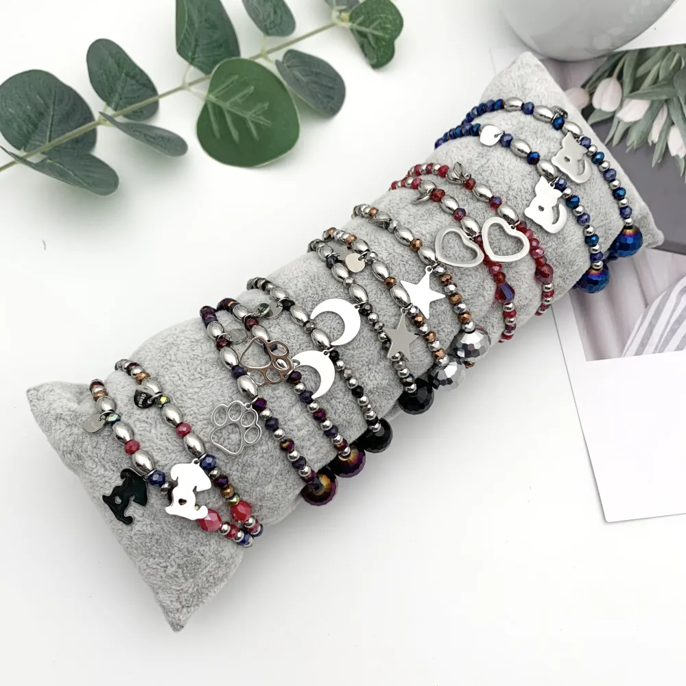 BPA7678-Mix Soggetti-12 Pz Bracciali in Acciaio_2