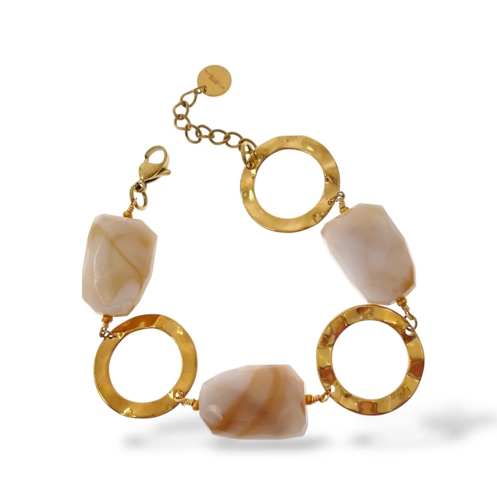 Cerchio -Bracciale in Acciaio - BR-794-82