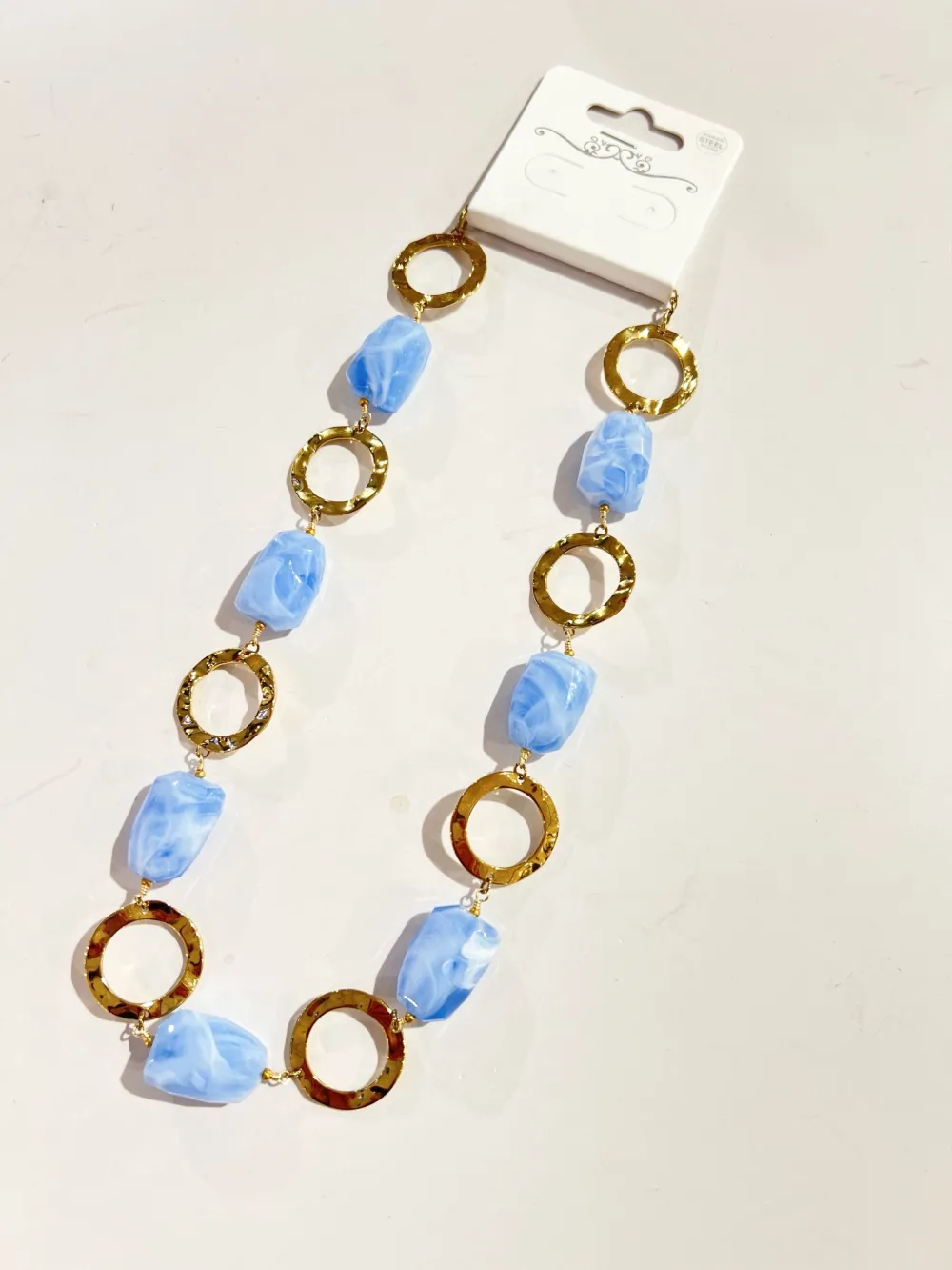 Cerchio -Collana Corta in Acciaio - CL-794-49