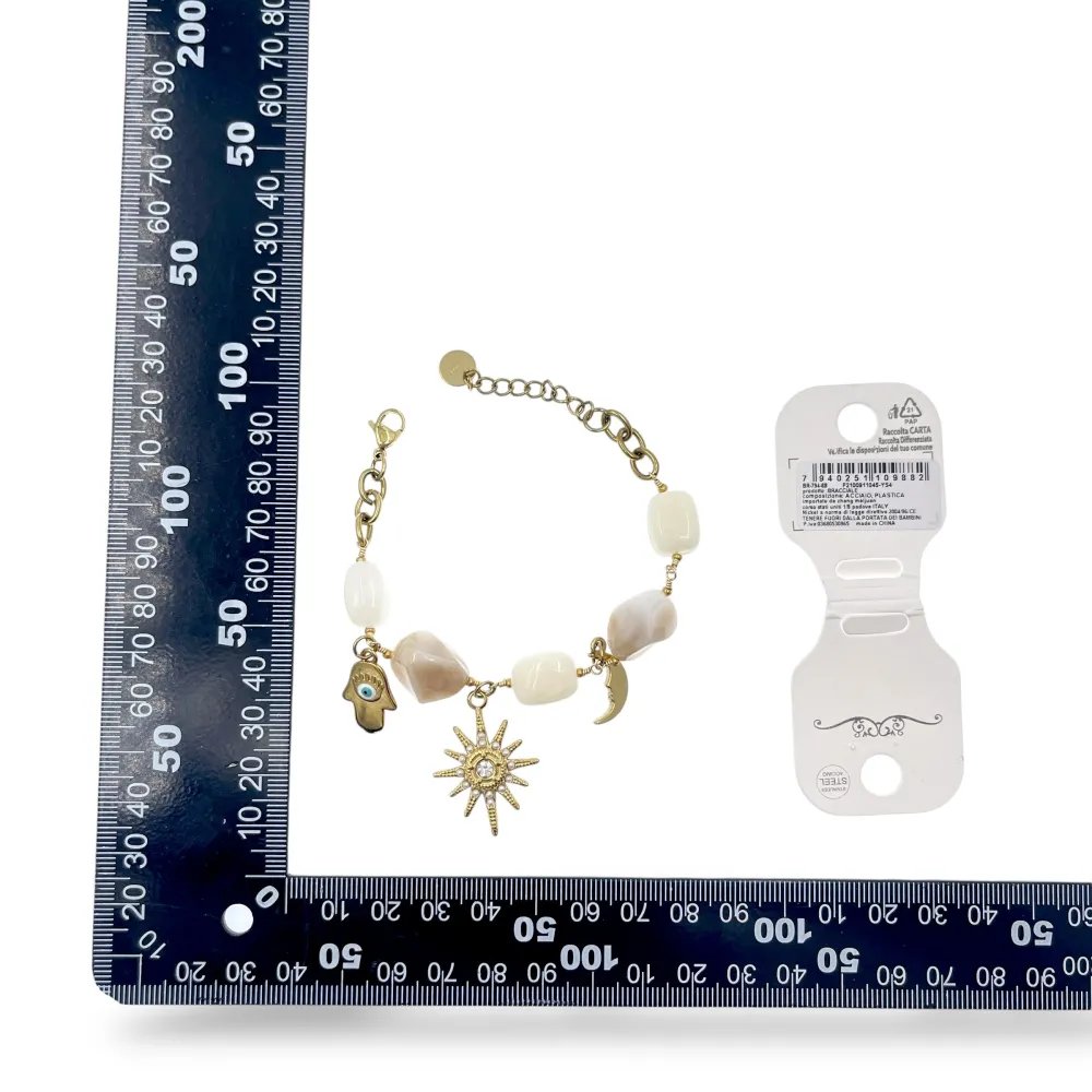 Sole Luna-Bracciale in Acciaio - BR-794-88