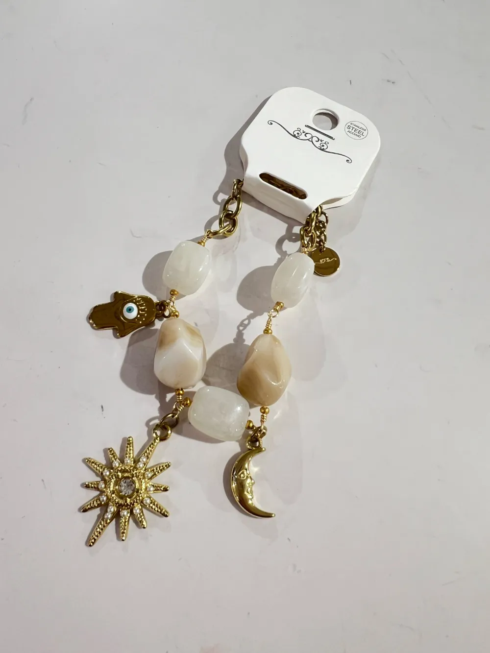 Sole Luna-Bracciale in Acciaio - BR-794-88