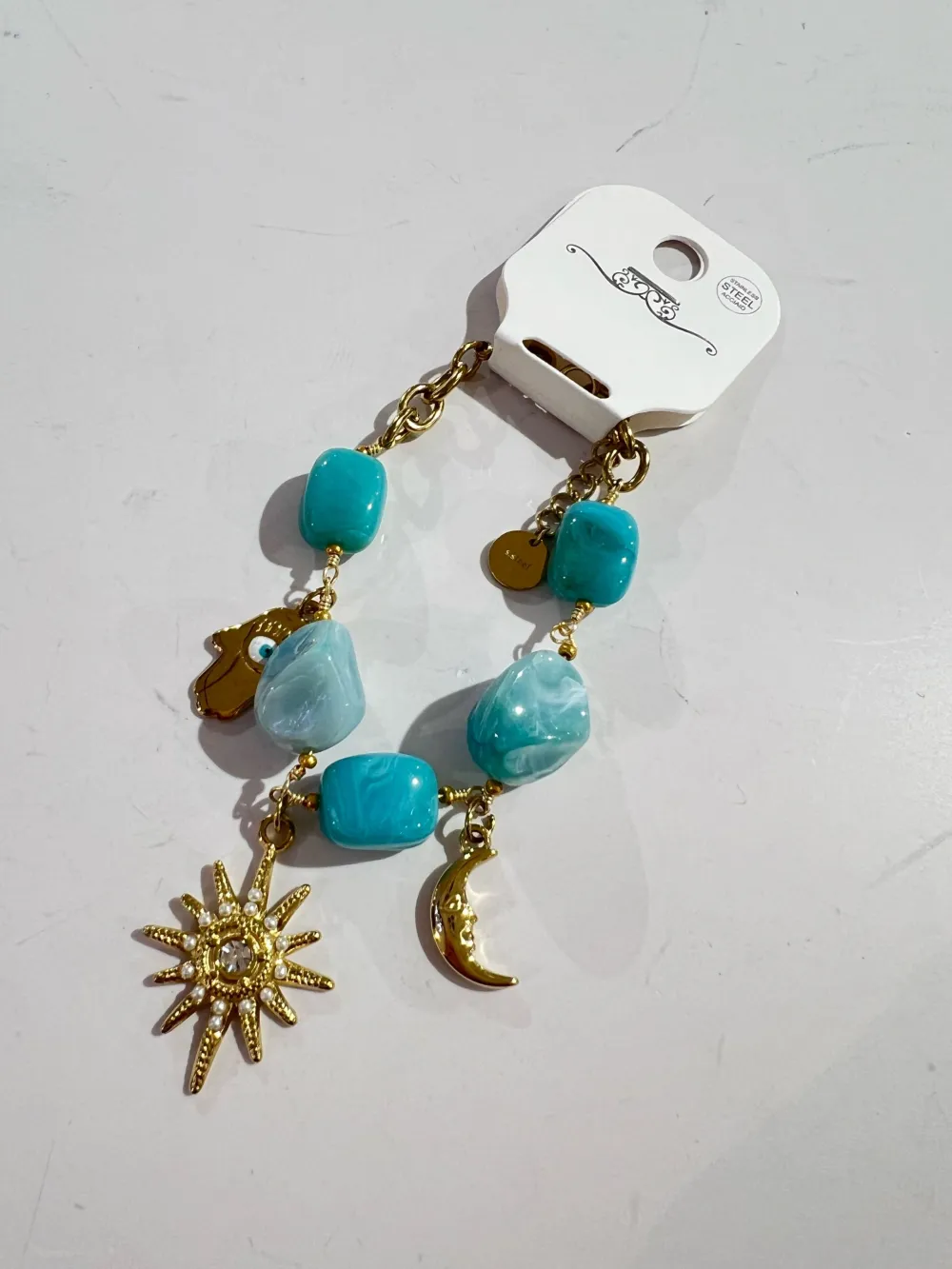 Sole Luna-Bracciale in Acciaio - BR-794-88