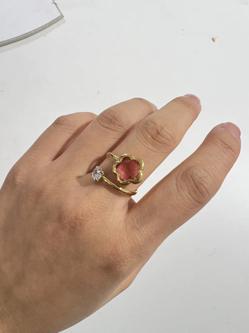 Fiore-36pz Anelli Regolabili in Acciaio - AN-103-AA6756R 10mm