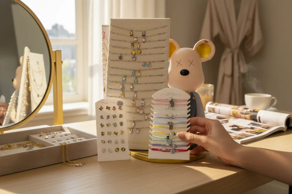 Mix Soggetti da Bambina-30Pz Collane Corte in Acciaio - CL-413-3626