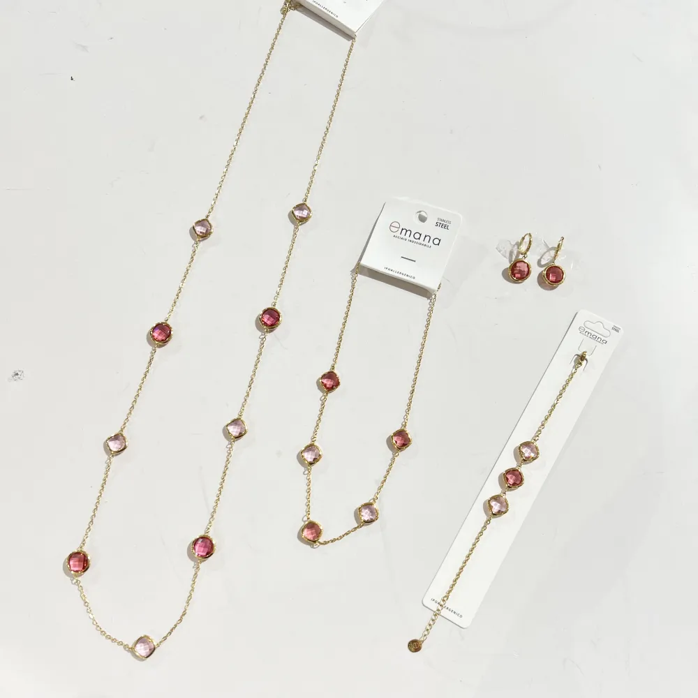 Tre Pietre Rombo -Bracciale in Acciaio - BR-103-AA5415B