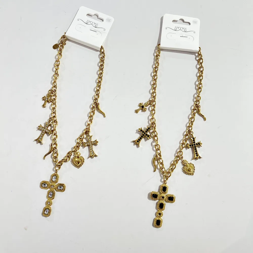 Sacro Cuore -Collana Corta in Acciaio - CL-732-577