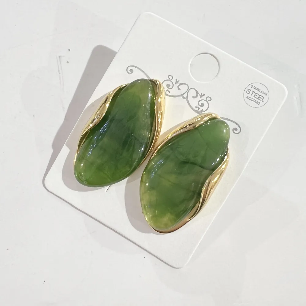 Ovale-Orecchini in Acciaio - OR-776-11