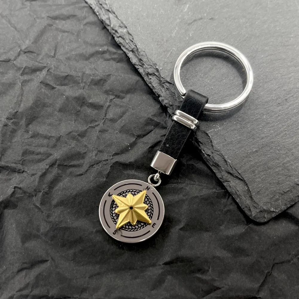 Bussola-Portachiavi da Uomo in Acciaio - PO-600-H372